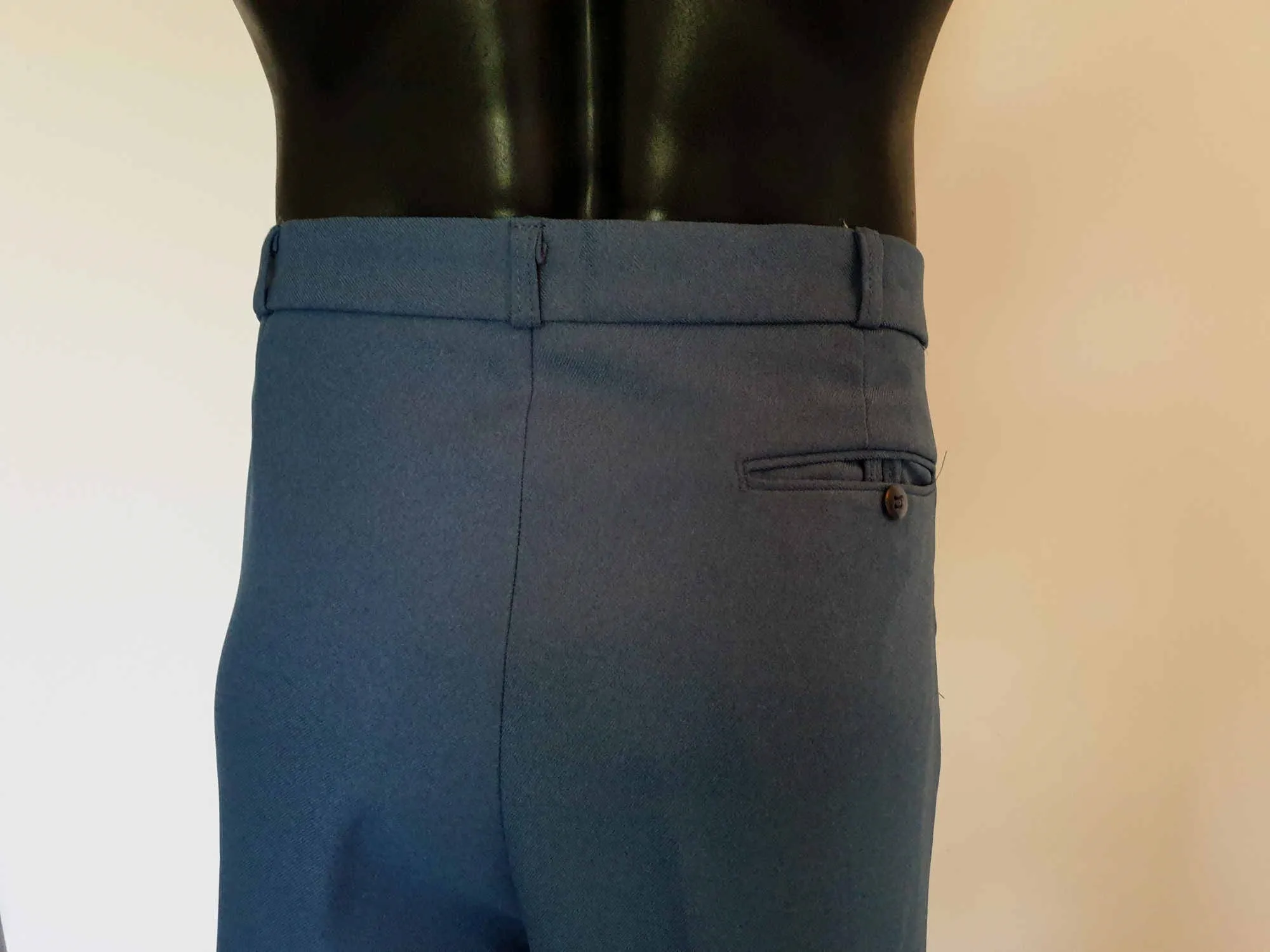 1980s Blue Pants by Yakka Mister Comfort