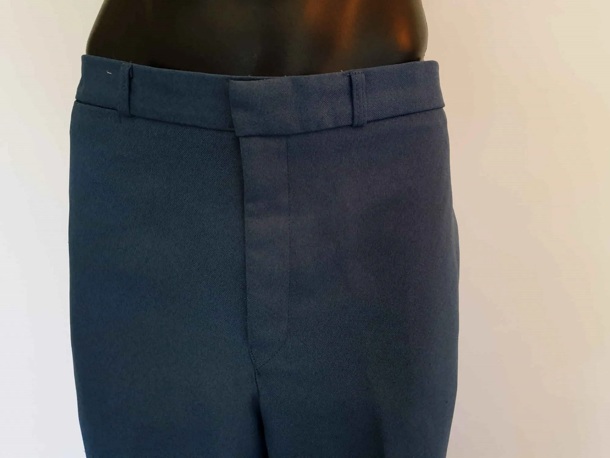 1980s Blue Pants by Yakka Mister Comfort