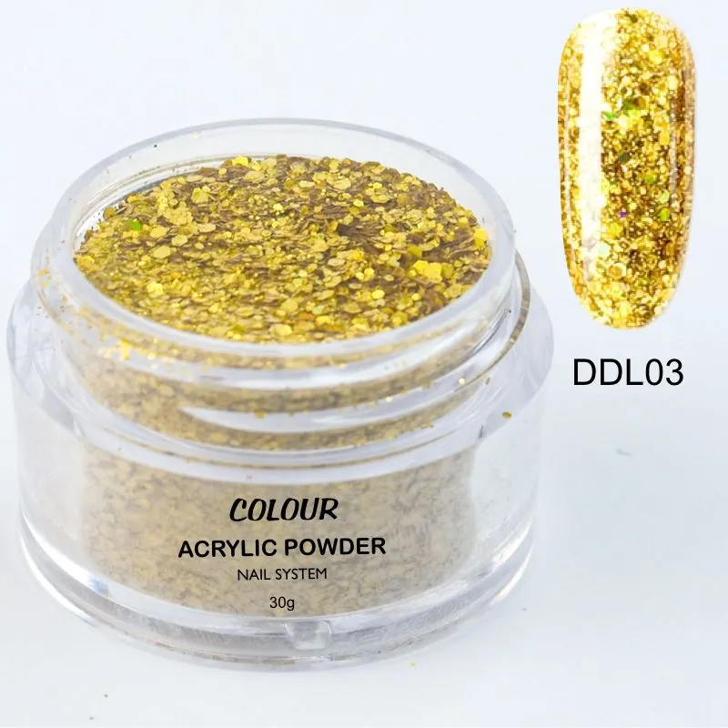 Acrylic Nail Powder Colours 30g