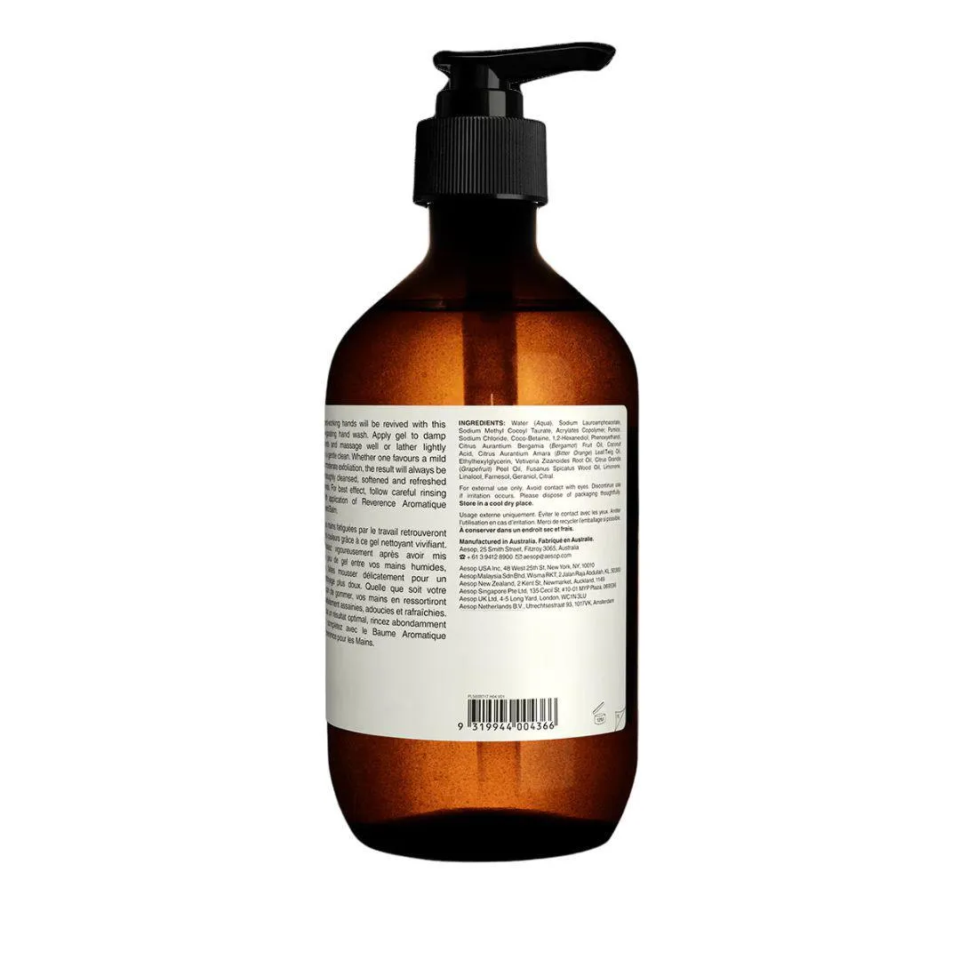 AESOP REVERENCE AROMATIQUE HAND WASH