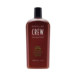 American Crew 3-in-1 Tea Tree Shampoo Conditioner and Bodywash - 33 oz