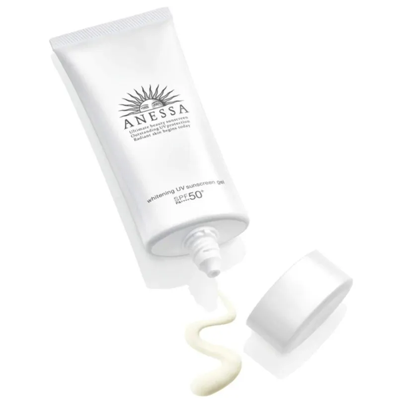 ANESSA Whitening UV Sunscreens Gels 90g Brightening Moisturizing Suncare SPF50 /PA    