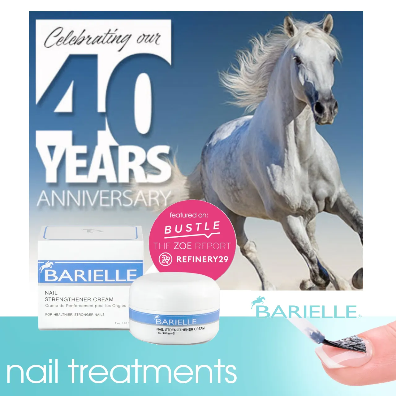 Barielle Nail Strengthener & Garlic Nail Strengthener & Growth Formula 2PC SET