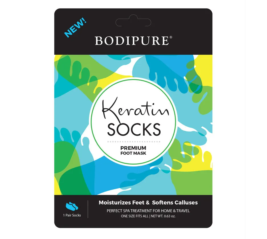 Bodipure Keratin Sock Natural Moisturising Treatment - Premium