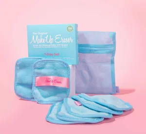 Chill Blue 7-Day Makeup Eraser Set