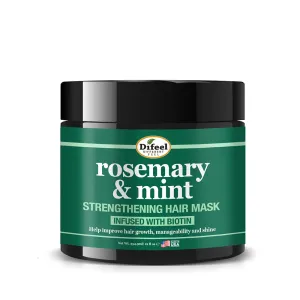 Difeel Rosemary and Mint Strengthening Hair Mask with Biotin 12 oz.