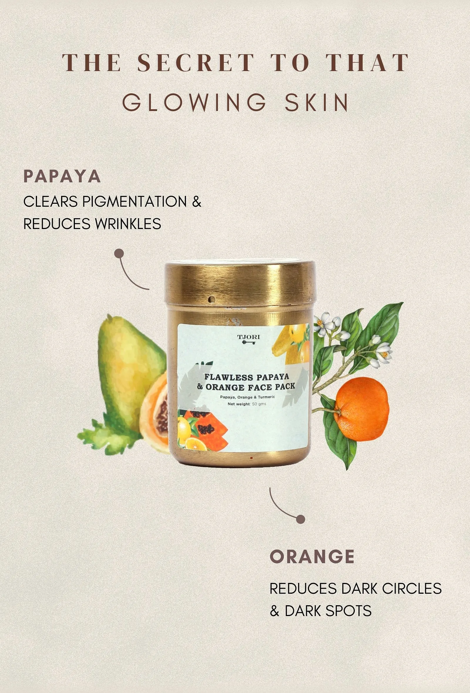 Flawless Papaya & Orange Face Pack