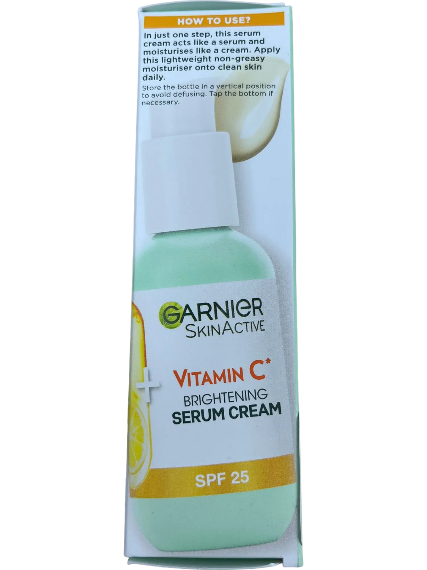 Garnier 2in1 Vitamin C Serum Cream with SPF 25 50ml