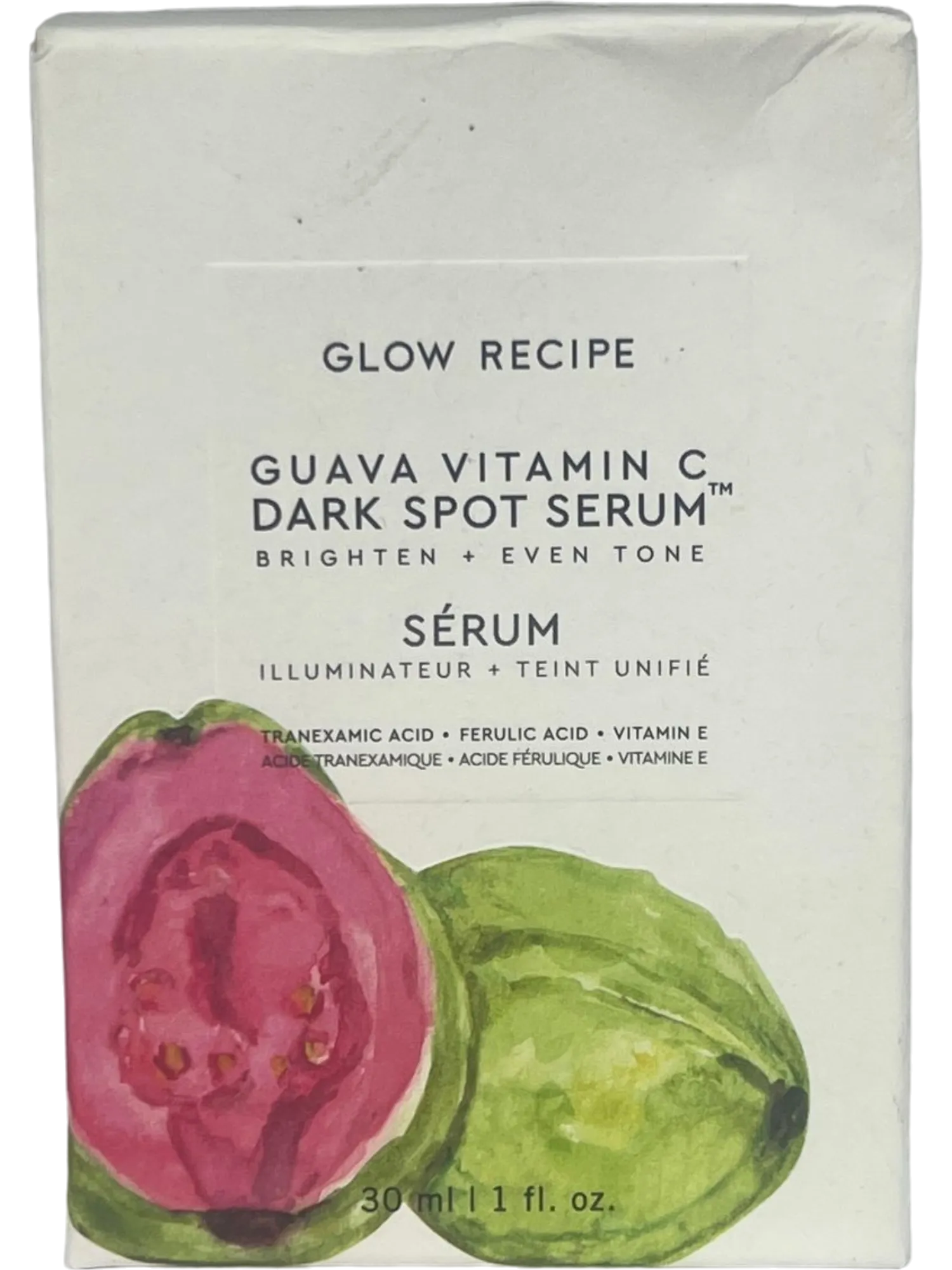 Glow Recipe Printed Guava Vitamin C Dark Spot Serum Skin Care 30ml