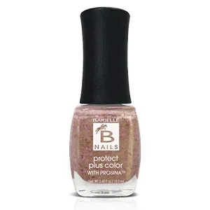 Golden Halo (A Gold With Pink Glitter) - Protect  Nail Color w/ Prosina