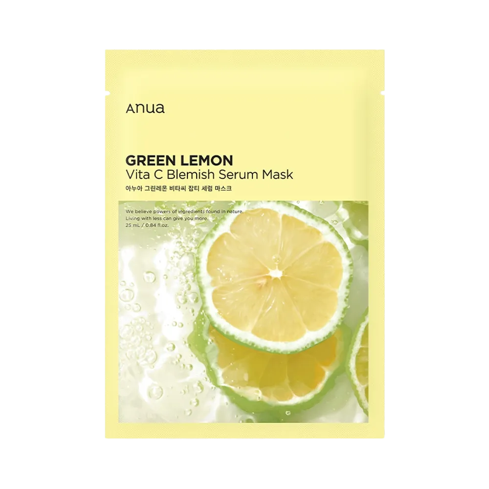 Green Lemon Vita C Blemish Serum Mask