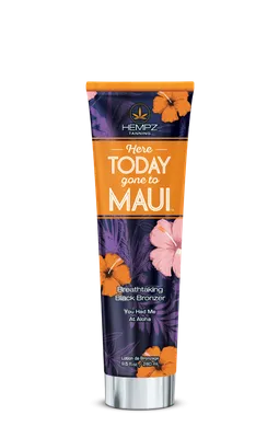 Here Today Gone To Maui Breathtaking Black Bronzer Lotion