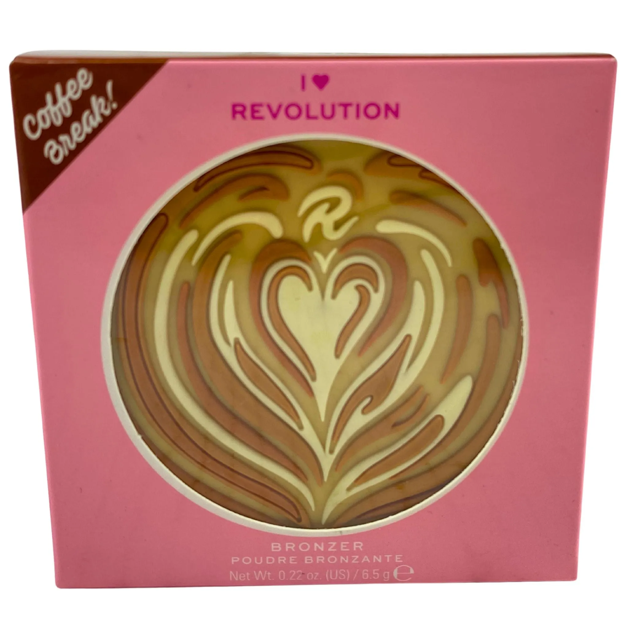 I Heart Revolution Coffee Break Bronzer 0.22OZ MOCHA (30 Pcs Lot)