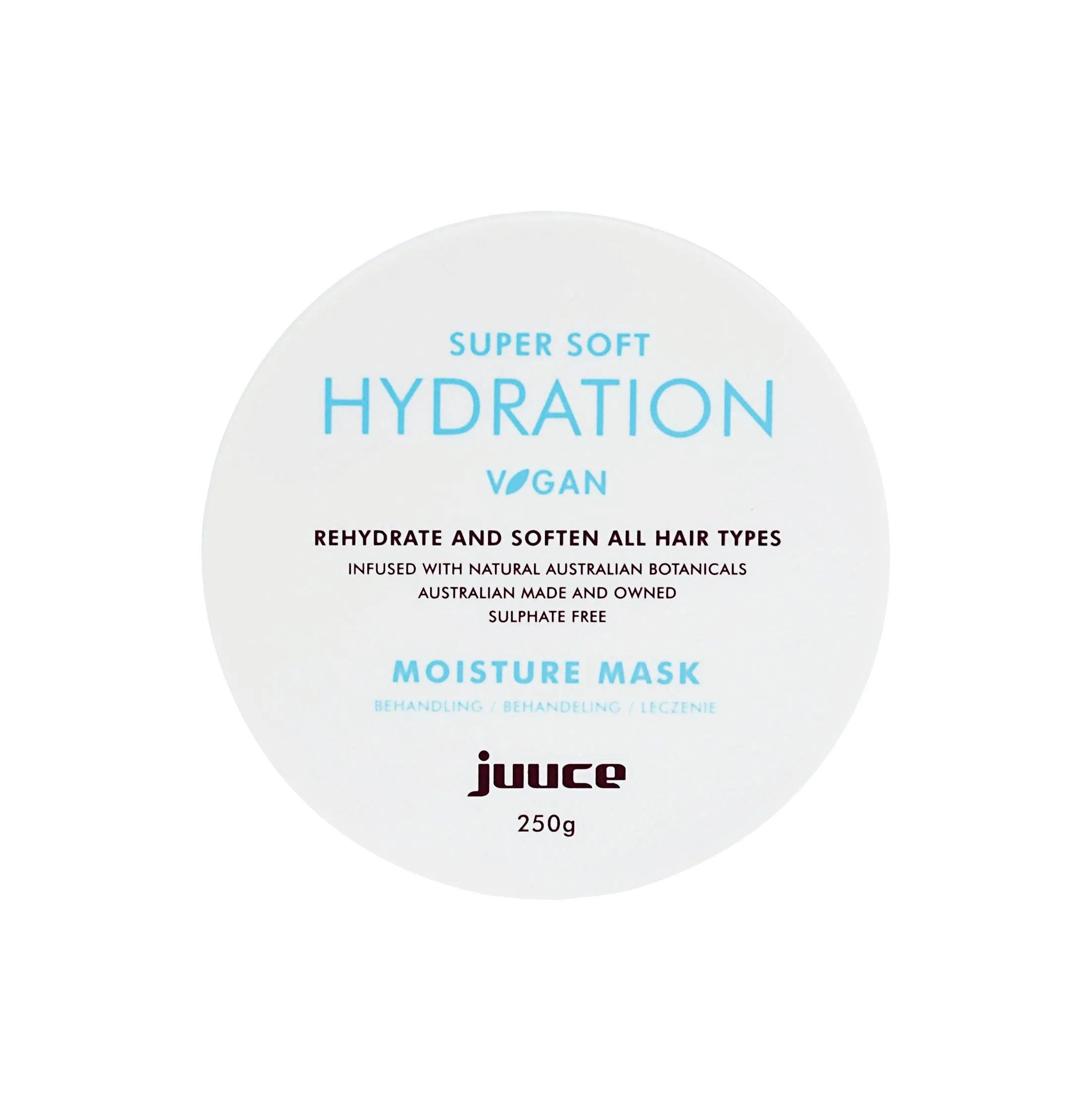 Juuce Vegan Super Soft Hydration Moisture Mask