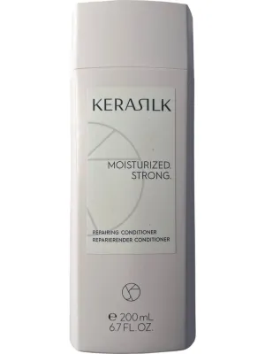 Kerasilk White Repairing Conditioner Moisturized Strong Hair Care 200ml