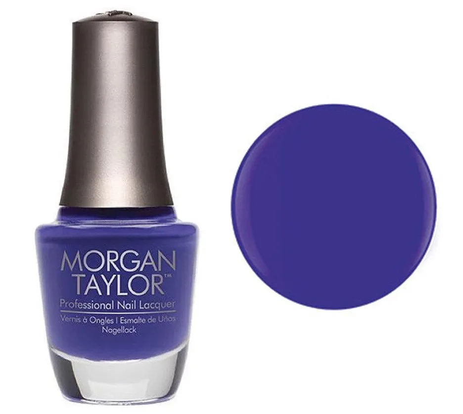 Morgan Taylor Lacquer Nail Polish - Anime-Zing Color! - Dark Purple Creme - 15ML