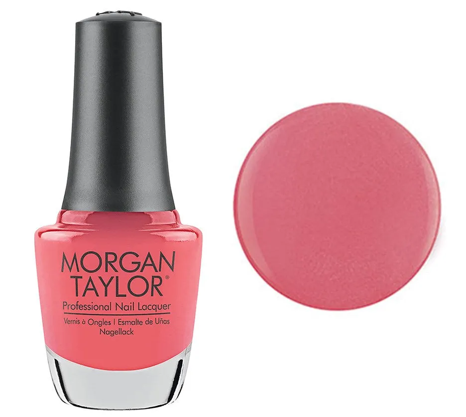 Morgan Taylor Lacquer Nail Polish - Cancan We Dance? - Light Pink Pearl - 15ML