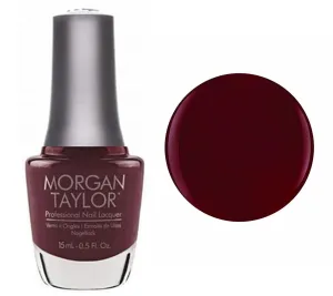 Morgan Taylor Lacquer Nail Polish - Red Alert Deep Red Cre me - 15ML