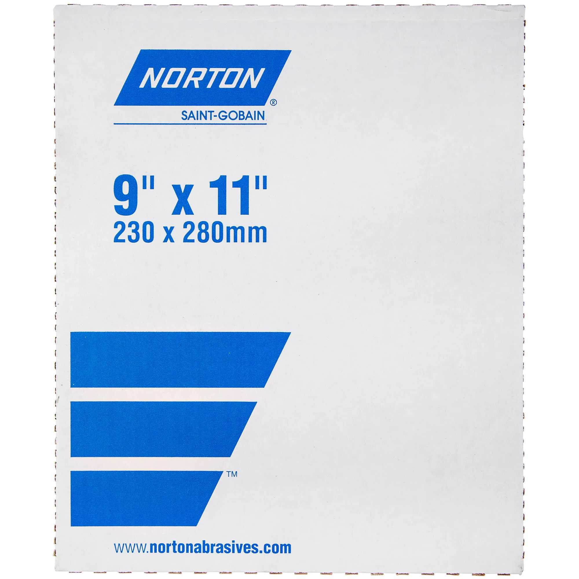 Norton 9 x 11 In. Durite Paper Sheet P240 Grit A475 SC 100 Count