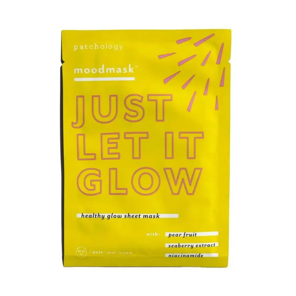 Patchology Moodmask™ Just Let It Glow Healthy Glow Sheet Mask 20ml