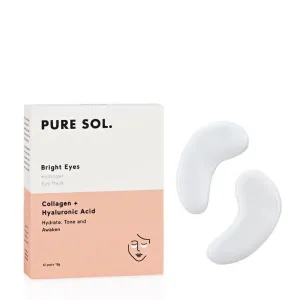 PURE SOL | Bright Eyes Collagen Hydrogel Eye Mask