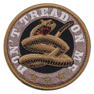 Rothco Don't Tread On Me Round Morale Patch