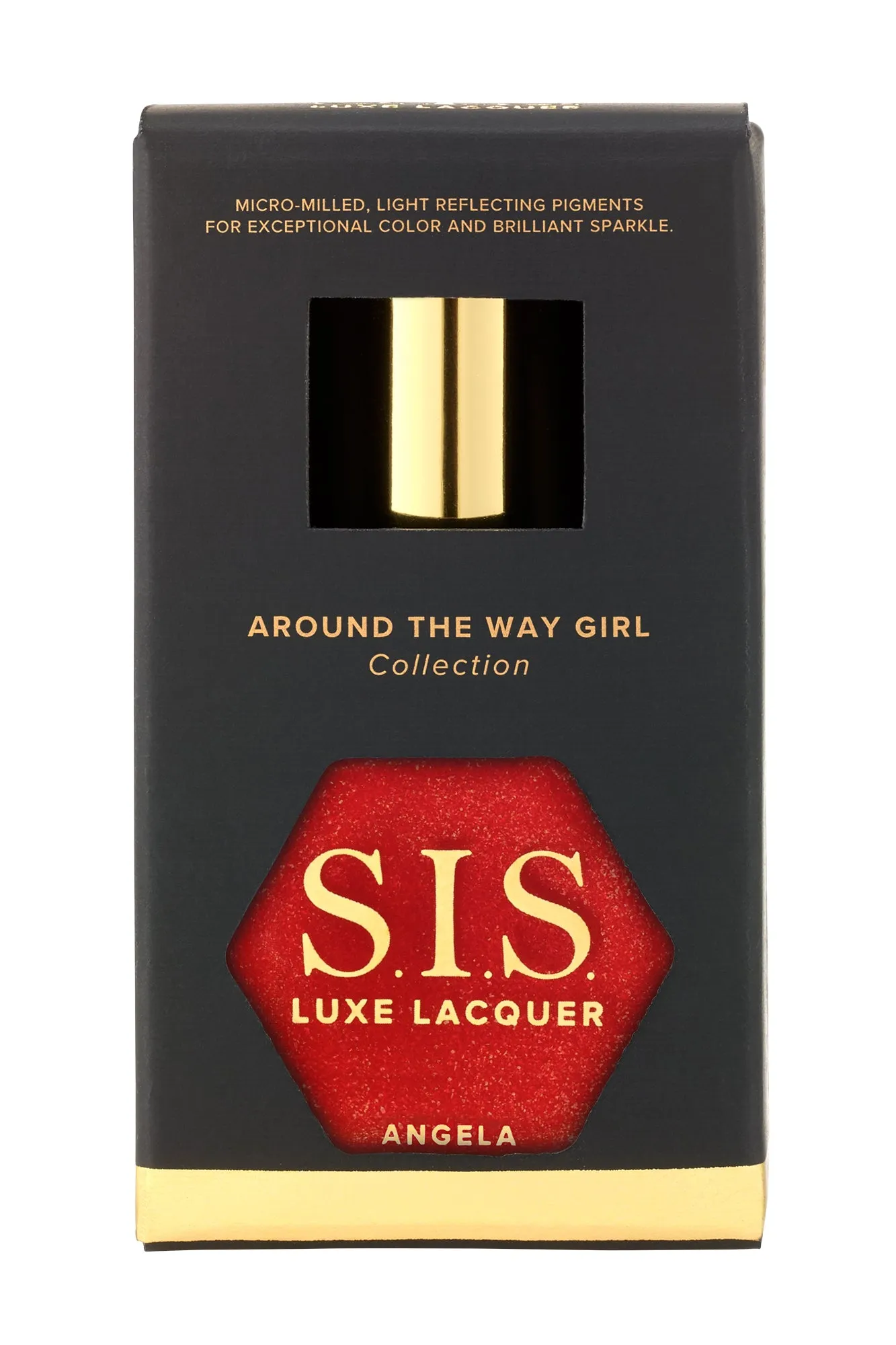 S.I.S LUXE LACQUER - ANGELA - RED