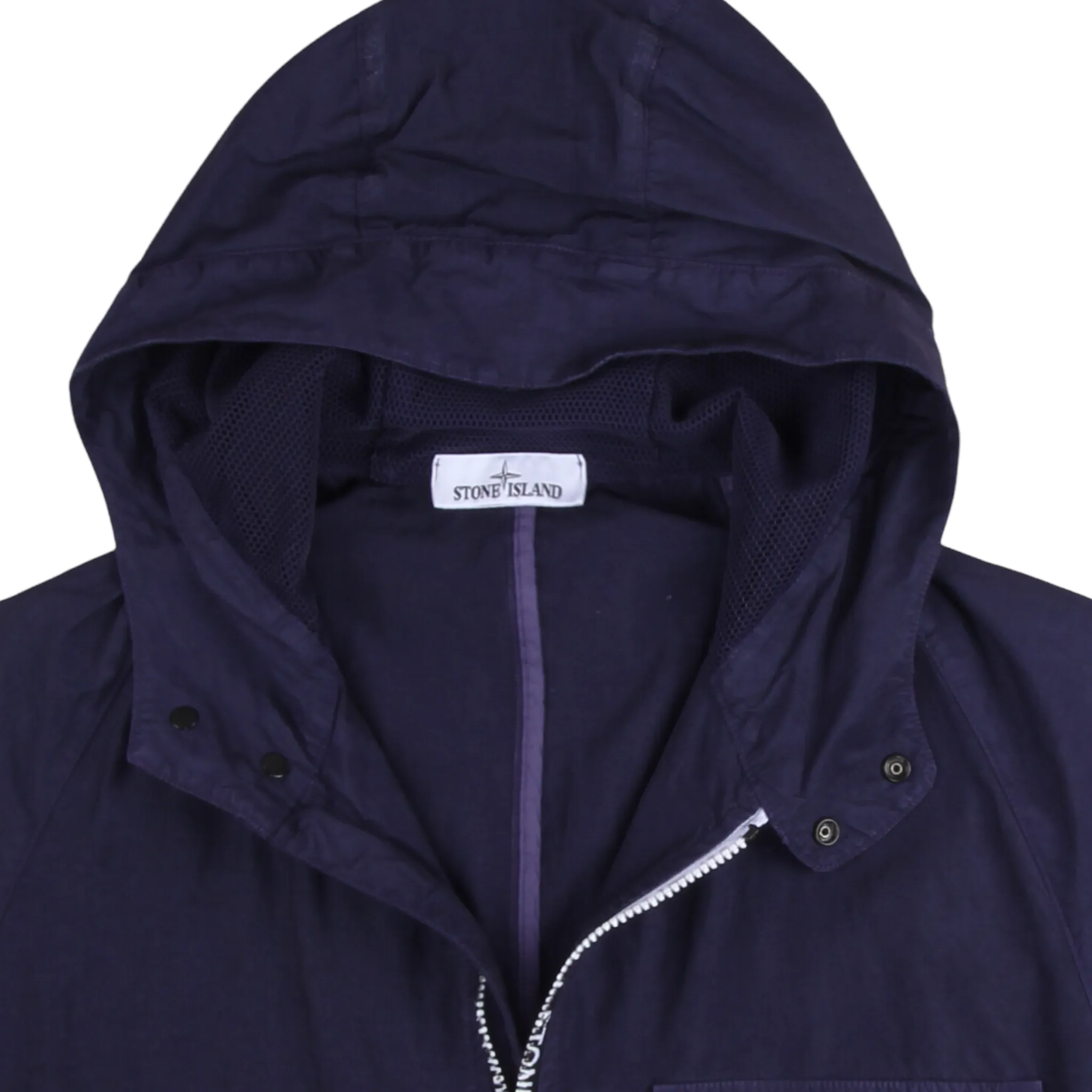 Stone Island Cupro Nylon TC Jakke I Lilla