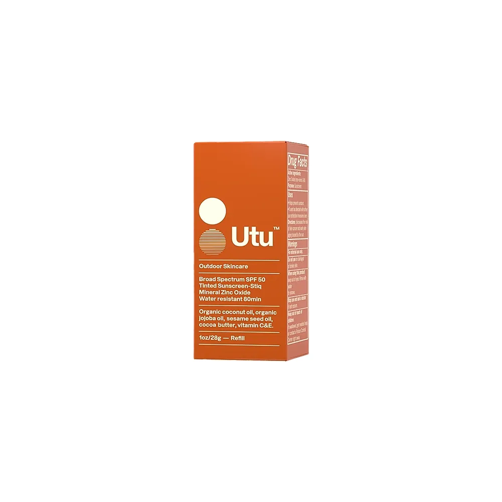 Utu Moisturizing Sunscreen Stick Clean Mineral SPF50