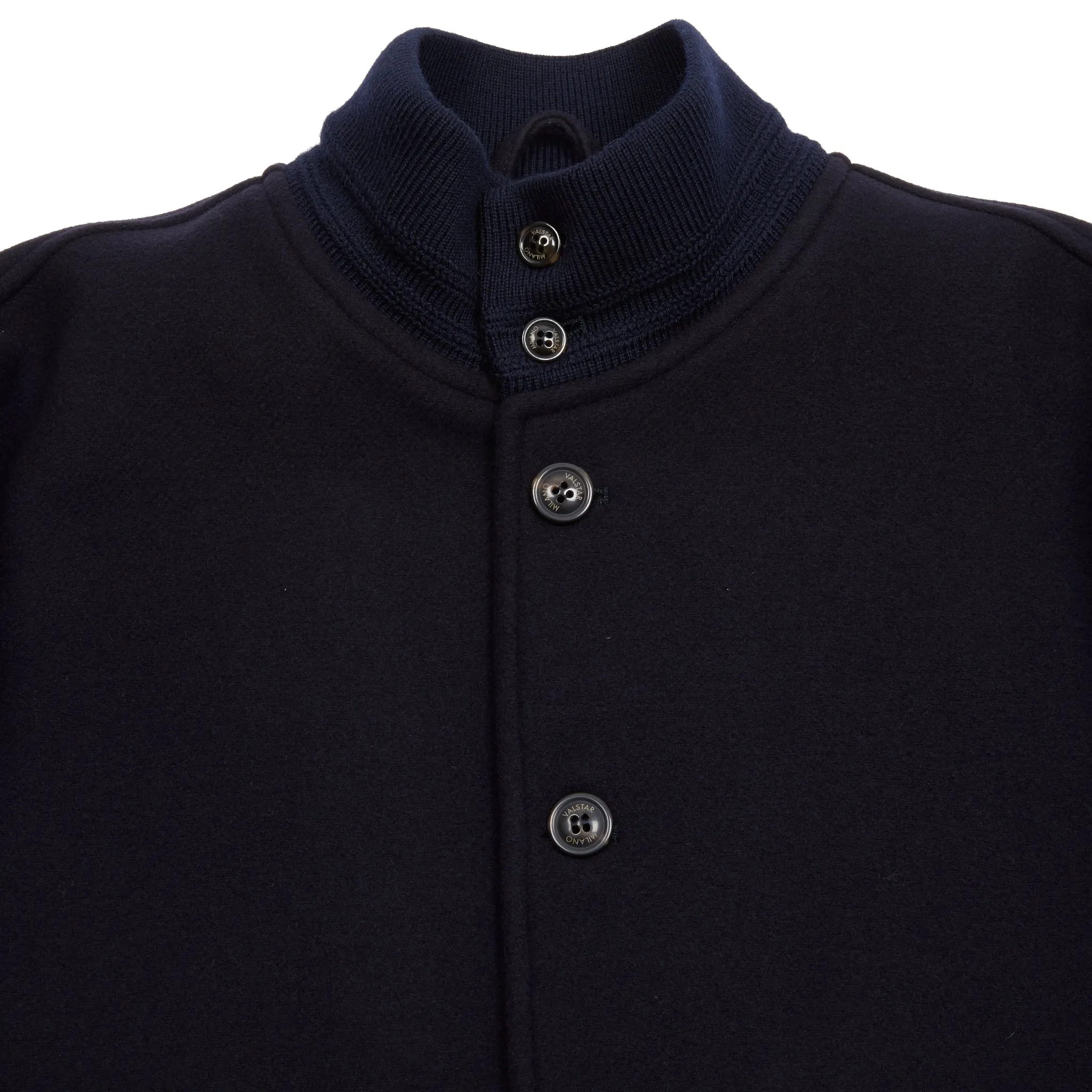 Valstar Valstarino Virgin Wool Jacket in Navy