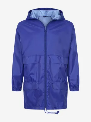 Zeco Kids School Cagoule In A Bag in Blue