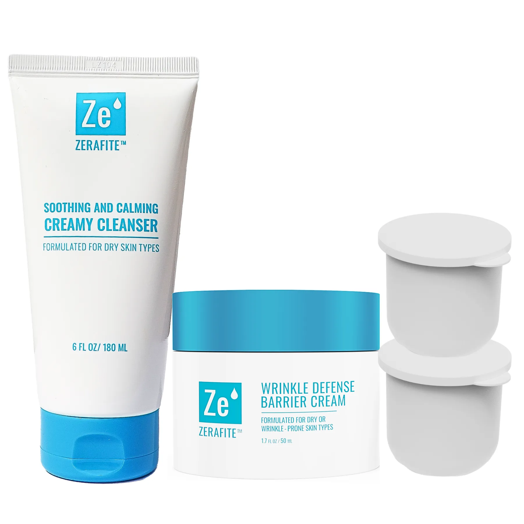 Zerafite Wrinkle Defense Barrier Cream - Skincare Combo Set ($132 Value)